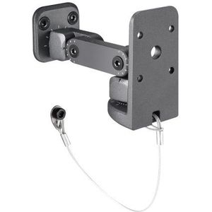 Adam Hall - SUWMB 10 B - Luidspreker Muurbeugel - Zwart - Geschikt voor Speakers tot 10kg