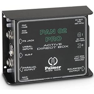 Palmer PAN 02 PRO Professional DI actieve box