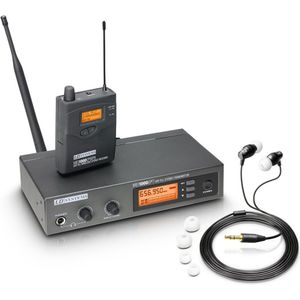 LD Systems MEI 1000 G2 B 6 draadloze in-ear set 655 - 679 MHz