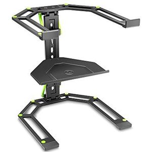 Gravity LTS 01 B Adjustable Laptop Stand (Black/Green) - Laptop standaard