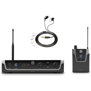 LD Systems - U306 IEM HP - Draadloos In-ear Monitor Systeem - Met In-ears