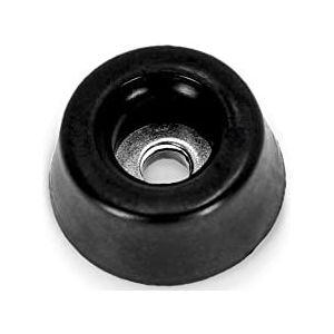 Adam Hall - 4903 M40 AH - Set van 40 Rubber Voetjes - Zwart - 20 x 9 mm