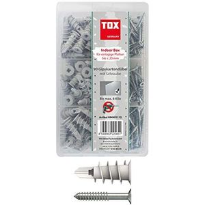 TOX Gipsplaten pluggen Indoor Box, 180 stuks, 094901112