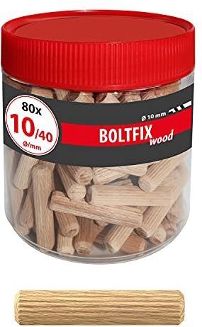 TOX BOLTFIX wood 015200181 Holzdübel Ø 10 mm x 40 mm, 80 St.