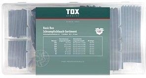 TOX - Krimpkous - Assortiment 127 Stuks - Diverse Maten - Duurzaam Materiaal