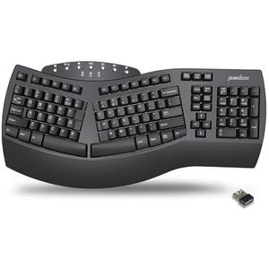 Perixx - Periboard 612 - Draadloos Toetsenbord - Ergonomisch - Zwart - Bluetooth 4.0