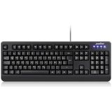 Perixx - Periboard-517 - Toetsenbord - Zwart - Bedraad - QWERTZ-Indeling