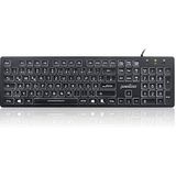 Perixx - Periboard-317 Toetsenbord - Wit - Bedraad - USB