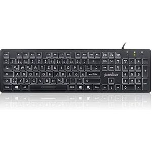 Perixx - Periboard-317 Toetsenbord - Wit - Bedraad - USB