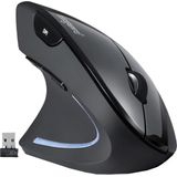 Perixx - Perimice-713L Muis - USB - Optisch - Zwart - 5 Toetsen - 2000 dpi