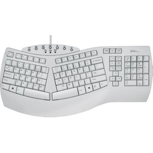 Perixx PERIBOARD-512 toetsenbord USB QWERTZ Duits Wit