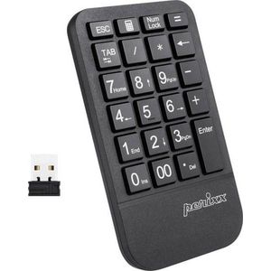 Perixx PERIPAD-705, wireless numeric keypad, black