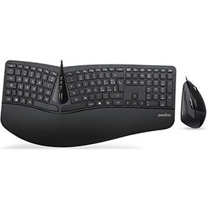 Perixx Periduo, set, ergonomisch toetsenbord met verticale muis.