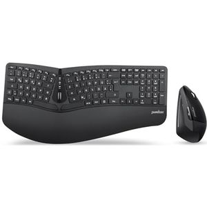 Perixx - Periduo-605 Toetsenbord - Draadloos - Ergonomisch - Zwart