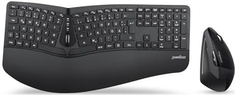 Perixx - Periduo-605 Toetsenbord - Draadloos - Ergonomisch - Zwart