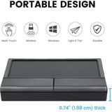 Perixx Peripad 704 Draadloos Ergonomisch touchpad - losse touchpad met Multi Touch en muisknoppen - 2.4ghz usb adapter