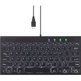 Perixx Periboard 429 compact ergonomisch toetsenbord - Stille Scissor toetsen - backlight - QWERTY/US