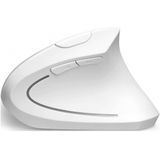 Perixx - PERIMICE-713W - Ergonomische Draadloze Muis - Wit - 6 Knoppen - Instelbare DPI
