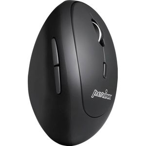 Perixx - PERIMICE-819 - Ergonomische Muis - Zwart - Oplaadbaar - Draadloos