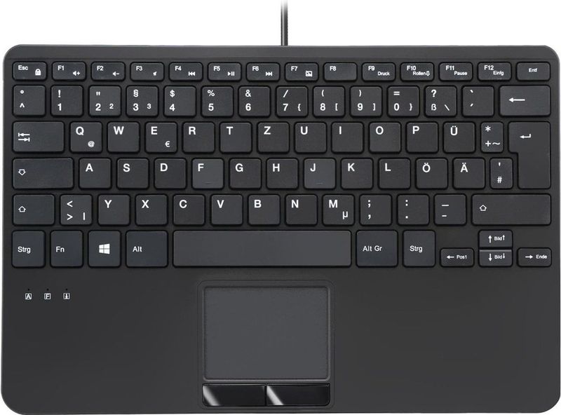 Perixx PERIBOARD-525 NL Toetsenbord - Zwart - Bedraad - Mini USB