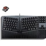 Perixx - Periboard-335BR - Bedraad Toetsenbord - Ergonomisch - Mechanisch - TKL - Brown Switches