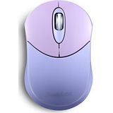 PERIMICE-802 - Draadloze Muis - Zwart - Kunststof - Bluetooth