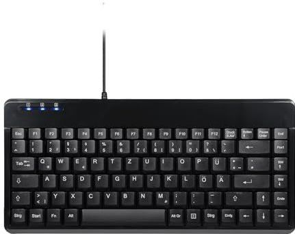 Perixx - PERIBOARD-409H - Toetsenbord - Zwart - Bedraad - QWERTZ