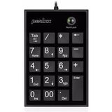 Perixx PERIPAD-202UB Toetsenbord - USB - Zwart - 19 Toetsen - Stille Toetsen