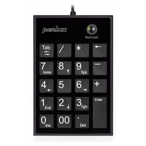 Perixx PERIPAD-202UB Toetsenbord - USB - Zwart - 19 Toetsen - Stille Toetsen