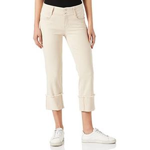 Taifun Straightts damesjeans, Oatmeal, 48 NL