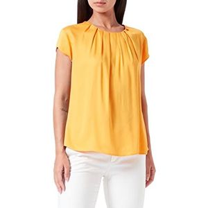 Taifun Dames 260001-11200 Blouse, Sunset Orange, 38