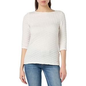 Taifun T-shirt voor dames, gebroken wit, 42