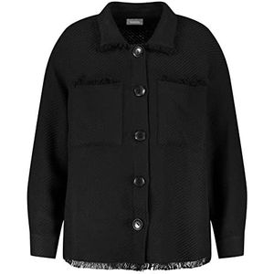 Smaragd Winterjacke Samoon Samoon Cardigan Samoon Oversized