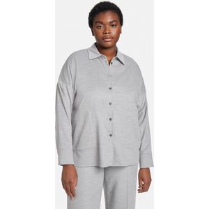 Samoon Damesblouse, Neutraal Grey Melange, 42