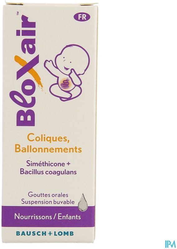 BloXair - Orale Suspensie - Karamelkleurig - Simethicon en Bacillus Coagulans