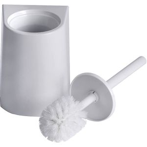 Vervangende ParadiseLine-borstelkop voor toiletborstel, h x b x d = 400 x 100 x 100 mm, wit