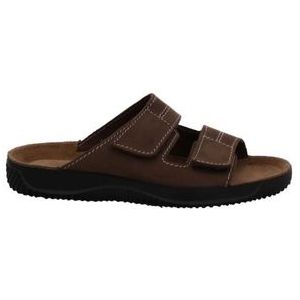 Rohde - Soltau - Slipper - Bruin - Nubuk Leer - Anatomisch Voetbed