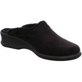 Rohde - 2510 - Pantoffels - Zwart - Stof - Rubber