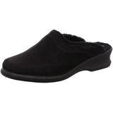Rohde - 2510 - Pantoffels - Zwart - Stof - Rubber