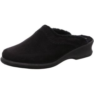 Rohde - 2510 - Pantoffels - Zwart - Stof - Rubber