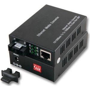 EFB-Elektronik - Media Converter - RJ45-STP/SC - 2km - Fast Ethernet - Metalen Behuizing