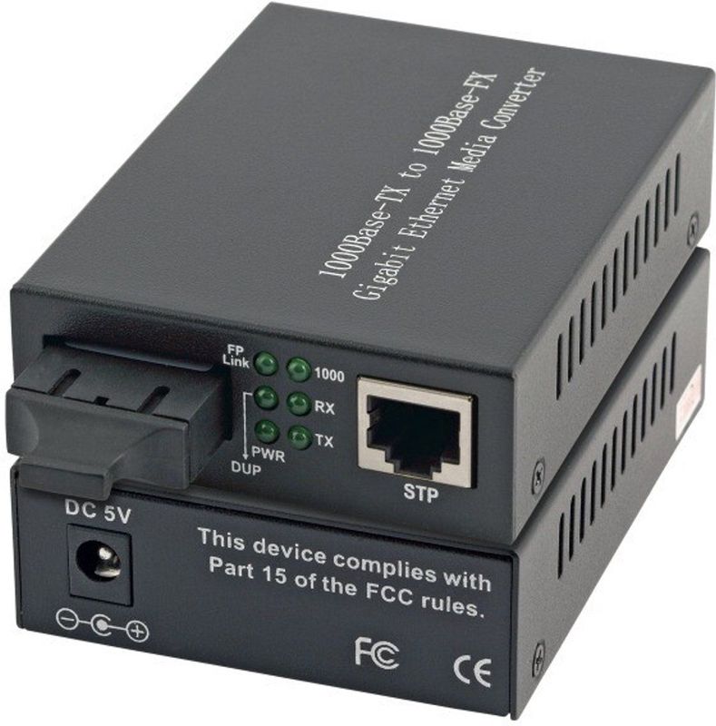 EFB Elektronik - EL024V2 - Mediaconverter - RJ45 naar SC - Gigabit SX - 850nm