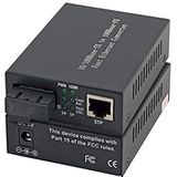 EFB Elektronik - EL028V2 - Netwerk Media Converter - Zwart - Metaal - 1000 Mbit/s