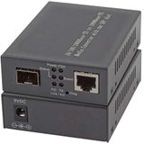 EFB Elektronik - EL029 - Netwerk Media Converter - Zwart - 1000 Mbit/s