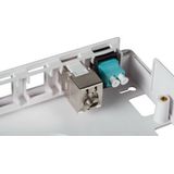 Patchpaneel - Zwart - Kunststof - Geschikt voor 6 Keystones