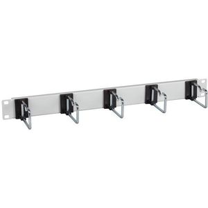 EFB Elektronik - 699980.1 - Kabelmanagementpaneel - Grijs - 1U