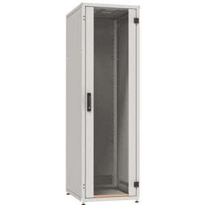 Patchkast - Grijs - 19" - 42U - 600 x 600 mm - PRO - Voorgemonteerd