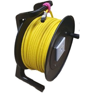 EFB Elektronik Cat.8.1/Klasse I installatiesectie 50m op kabeltrommel (S/FTP, CAT8.1, 50 m), Netwerkkabel