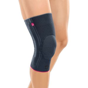 Genumedi - Kniebrace - Zwart - Silicone - Compressie