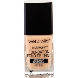 Wet 'n Wild - Photo Focus Foundation - Soft Ivory - 30 ml